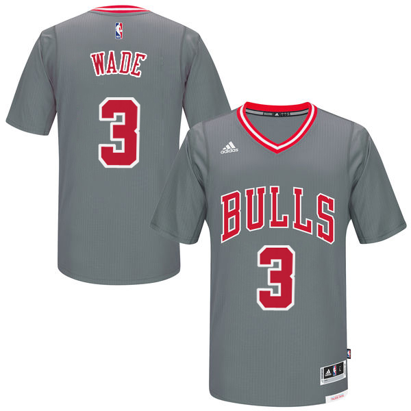 Dwyane Wade, Chicago Bulls [Gray Pride] - Cliquez sur l'image pour la fermer